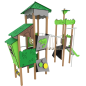 Preview: Rutsch- und Kletterturm "Kleiner Dschungel"
